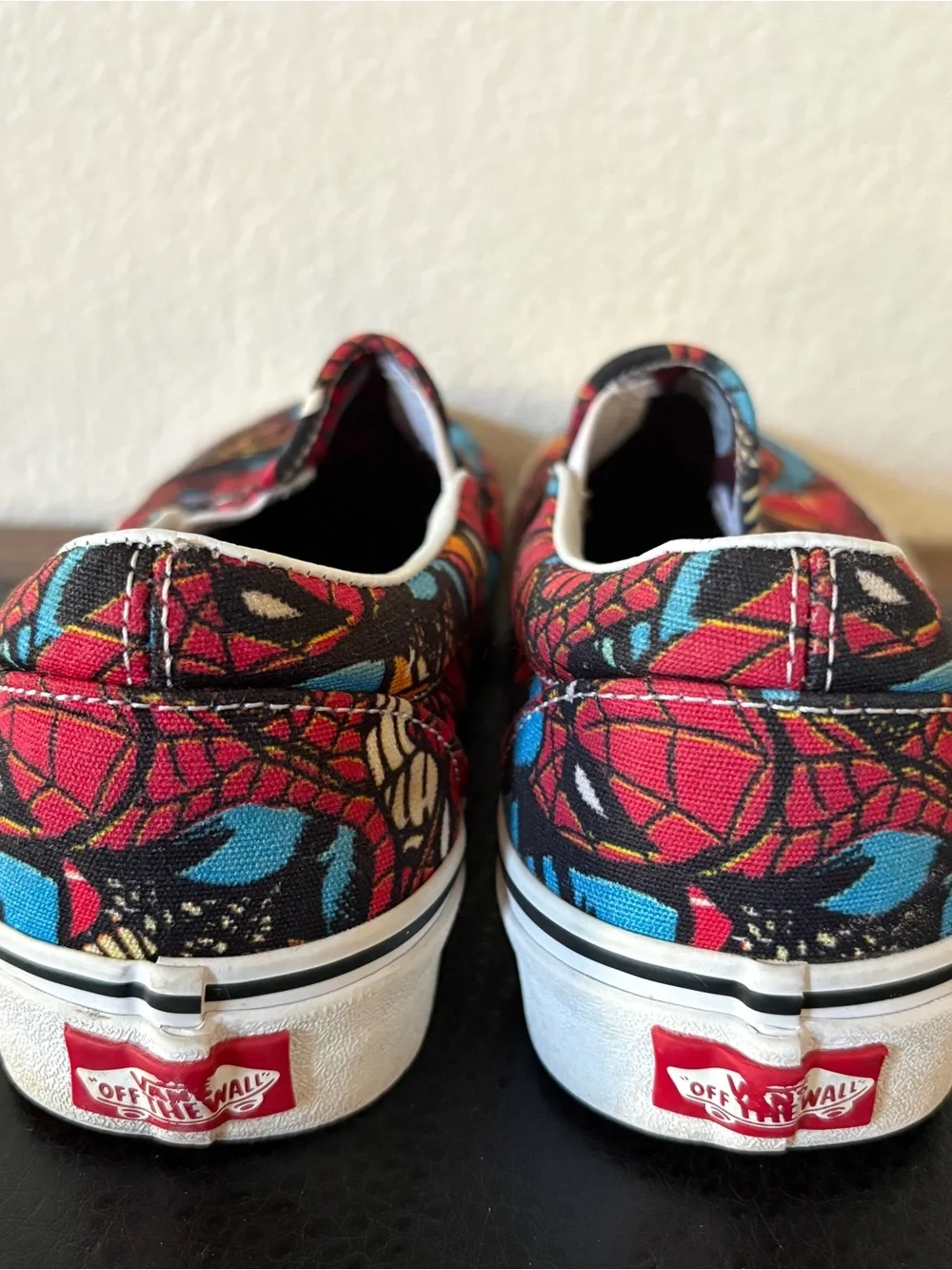 Vans X Marvel The Amazing Spider-Man Slip On Loafer Men Size 8